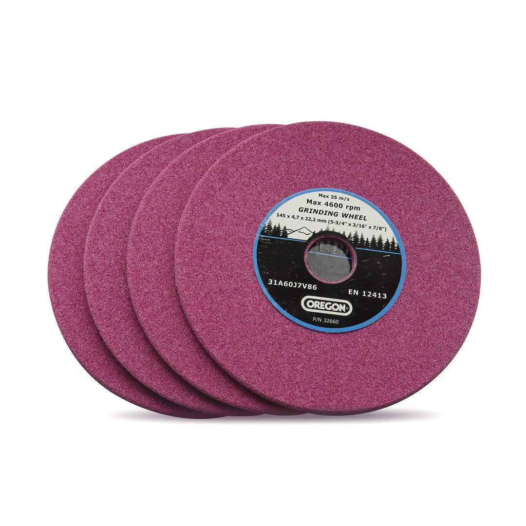 Oregon Chainsaw Sharpener Replacement Grinding Wheel 3/8".404" Pitch, 4 pcs Sägekette Schärfer Schle
