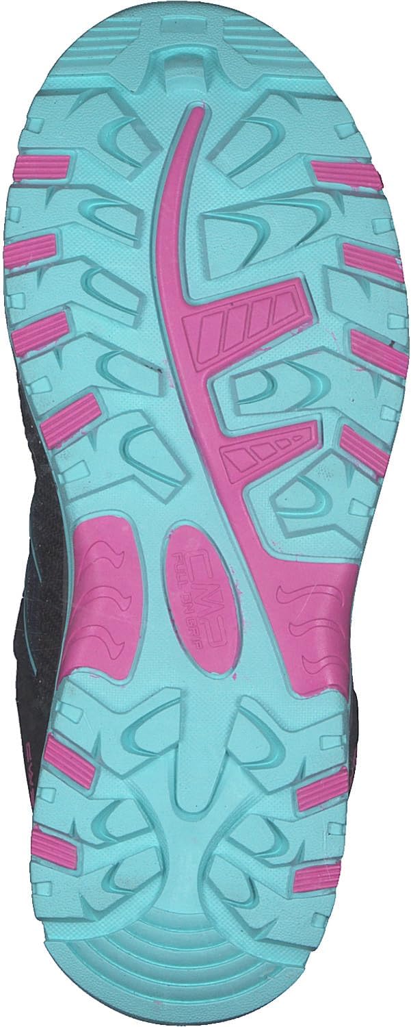 CMP Unisex Kinder Rigel Low Shoe Wp Trekking-& Wanderhalbschuhe 41 EU B Blue Acqua, 41 EU B Blue Acq