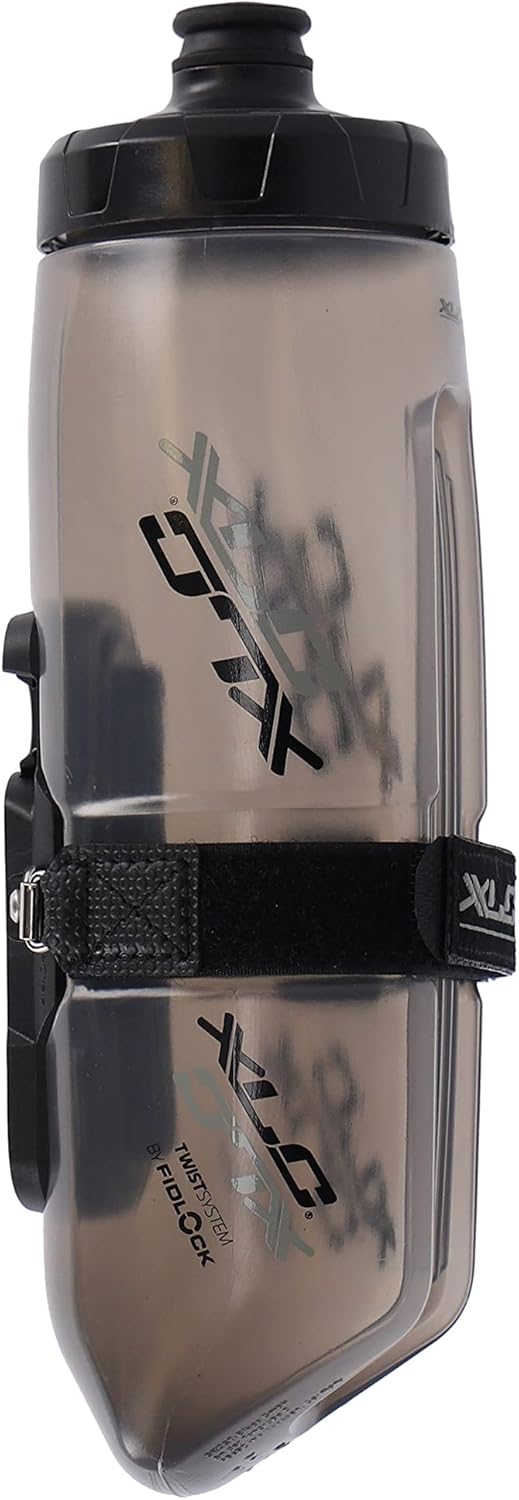 XLC MRS MY '21 Trinkflaschen Set MR-S14, 700ml,transparent,inkl Fidlock Adapter