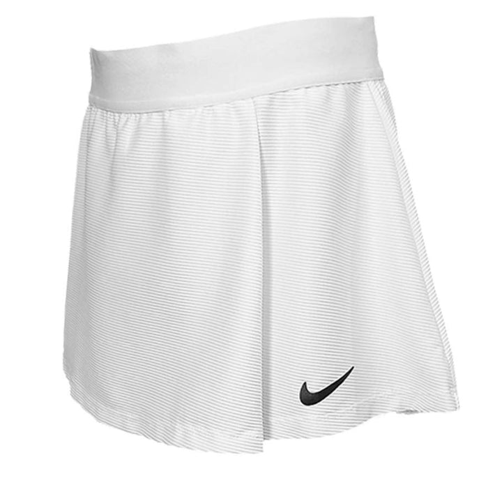 Nike Mädchen Court Victory Tennis-Rock 8 Jahre Weiss / Schwarz, 8 Jahre Wei&amp;