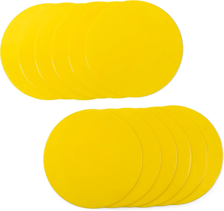 Champion Sports Poly-Punktmarker. 23 cm gelb, 23 cm gelb