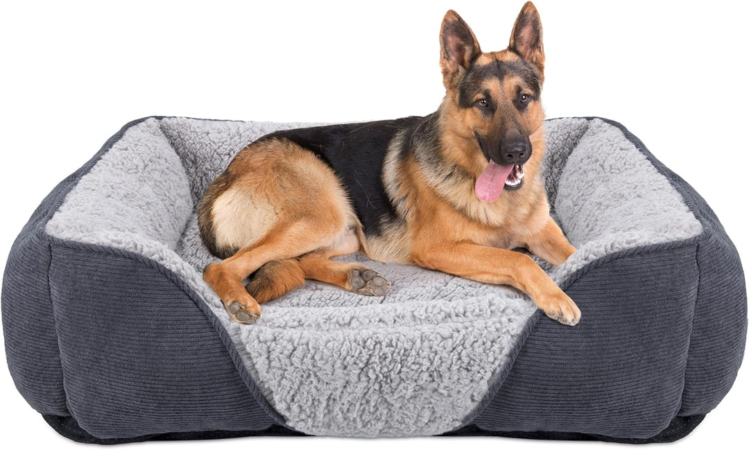 JOEJOY Hundebett Grosse Hunde Hundekorb Waschbar - Hundebett Waschbar Flauschig, rutschfest HundeköR