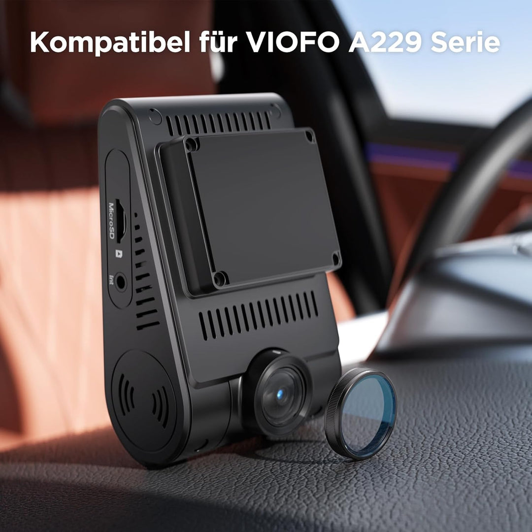 VIOFO CPL Zirkular-Polarisationsfilter für A139 / A139 Pro / T130 / A229 Reihe / WM1 Nur Frontscheib