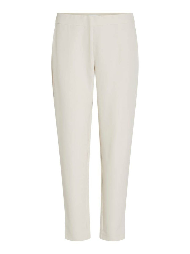 Vila Female Cropped Hose VICARRIE Mid-Rise 38 Birch, 38 Birch