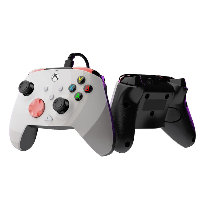 PDP XBX BUNDLE Rematch CONTROLLER and Airlite verkabelt Kopfhörer Radial weiss für Xbox Series X|S,