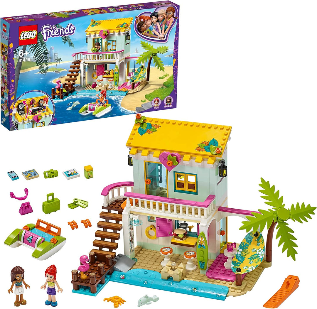 LEGO 41428 Friends Strandhaus mit Tretboot