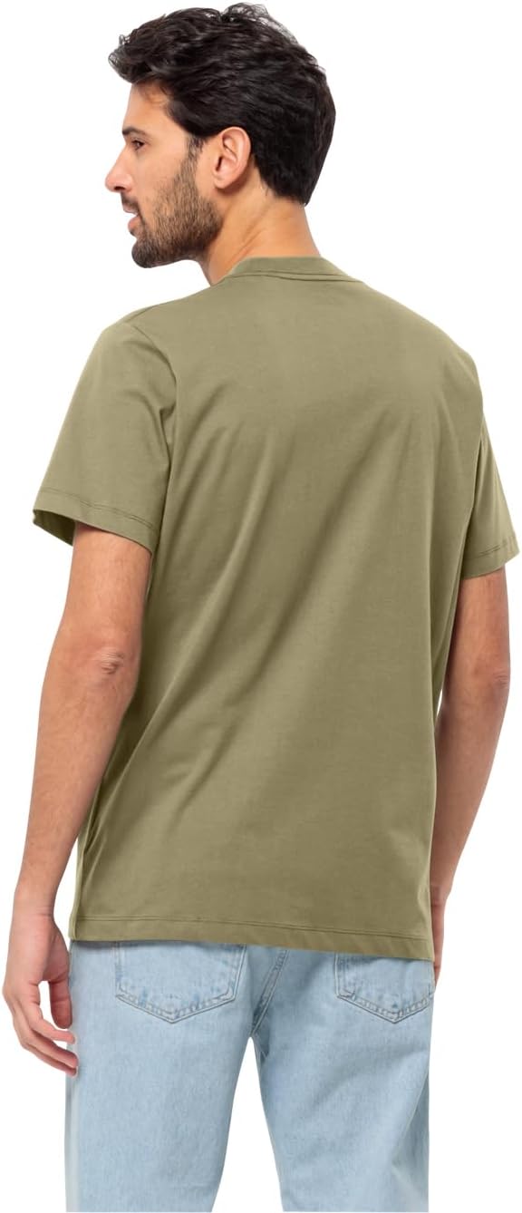 Jack Wolfskin Herren Essential T-Shirt M Schwarz, M Schwarz