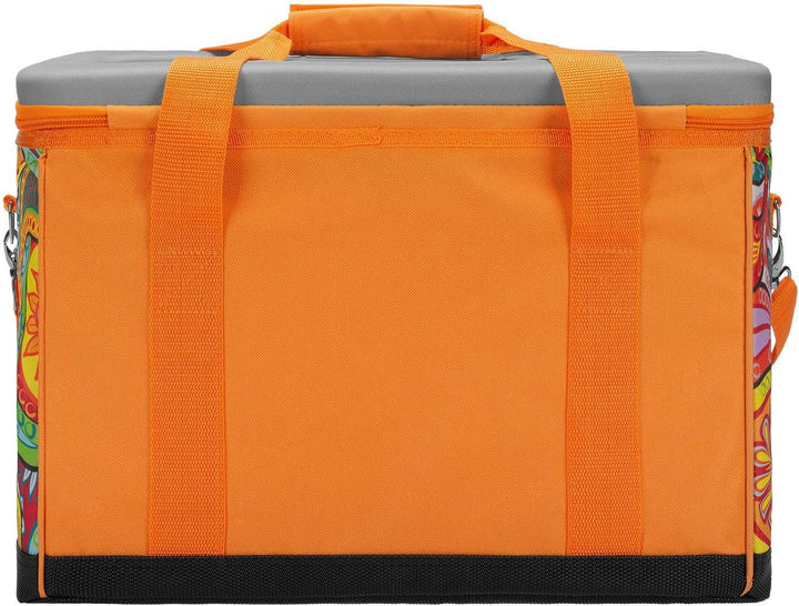 anndora Kühltasche XL 40 Liter Xl Paisley Orange