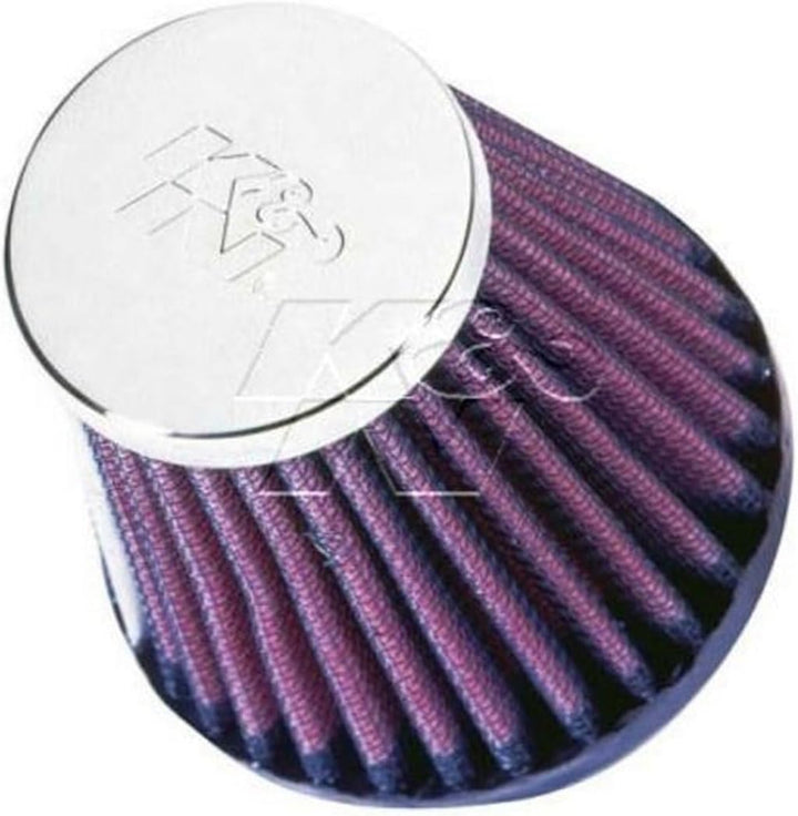 K&N RC-2580 KFZ und Motorrad Universal Chrom Filter