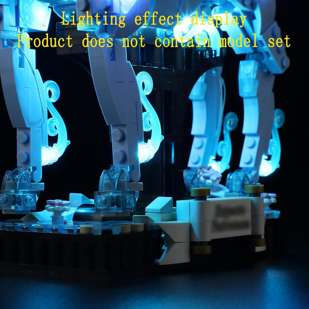 GEAMENT LED Licht-Set Kompatibel mit Lego Expecto Patronum - Beleuchtungsset für Harry Potter 76414