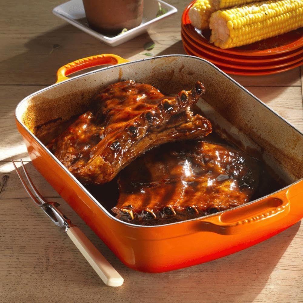 Le Creuset Signature Bratreine aus Gusseisen, für alle Herdarten und Backöfen, 37 cm, 6,6 Liter, Ofe