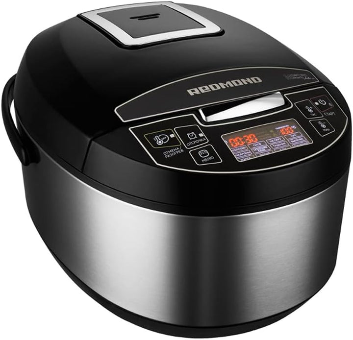 Multikocher REDMOND RMC-RMC-M4512 (Russisch) mit 40 Programmen (Brot, Dampfgaren etc.), LCD-Touch-Di