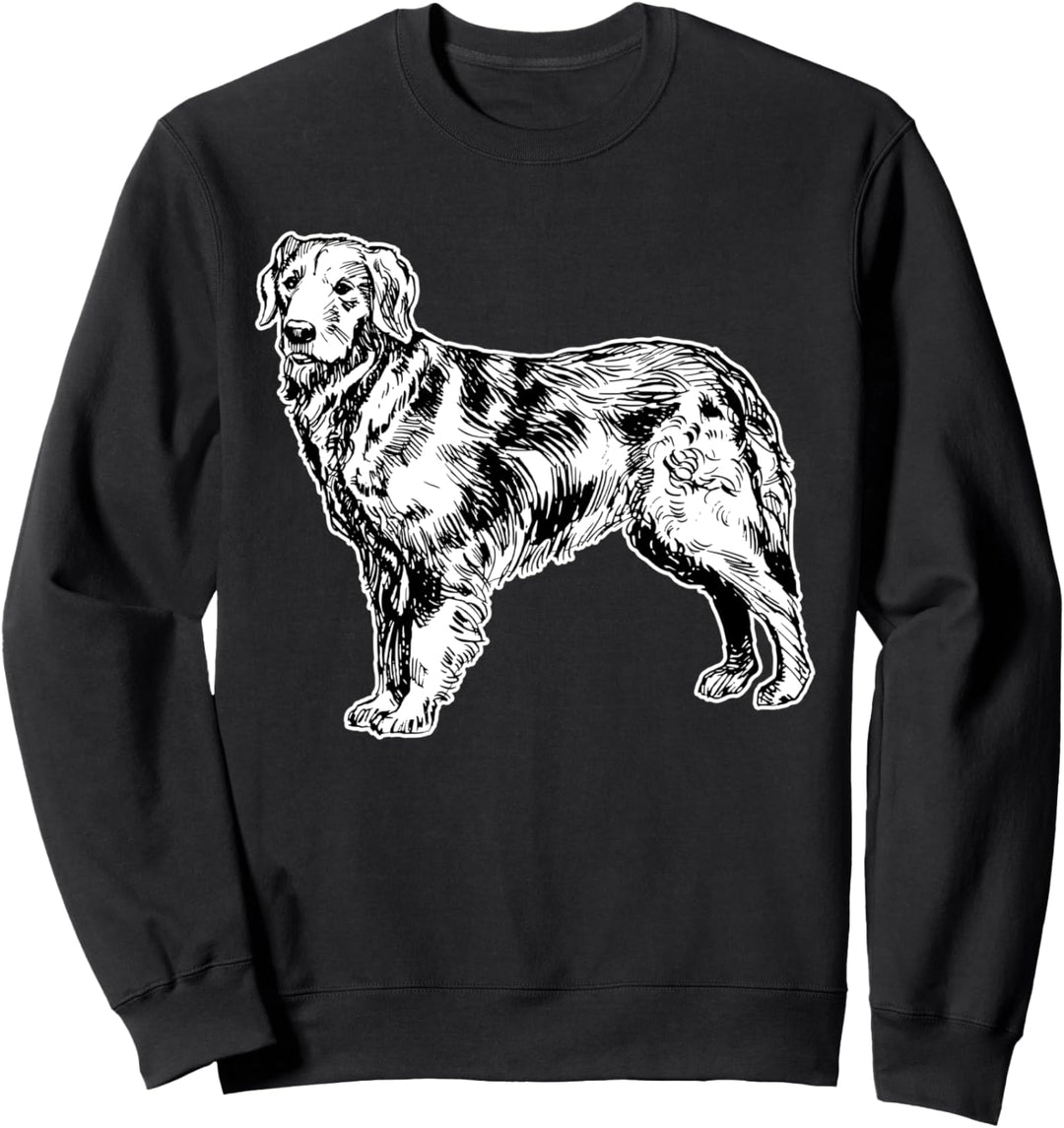 Golden Retriever Hund Frauchen Hunde Herrchen Besitzer Sweatshirt