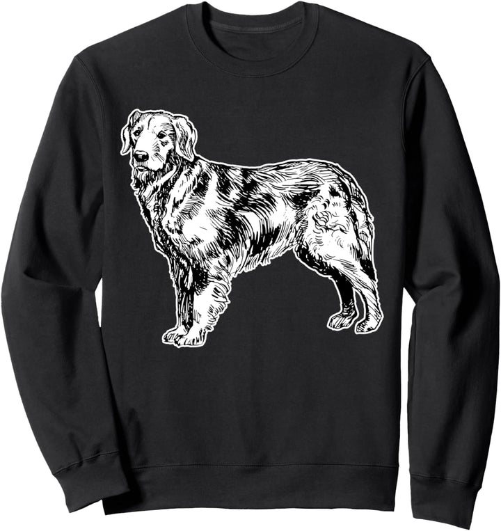 Golden Retriever Hund Frauchen Hunde Herrchen Besitzer Sweatshirt