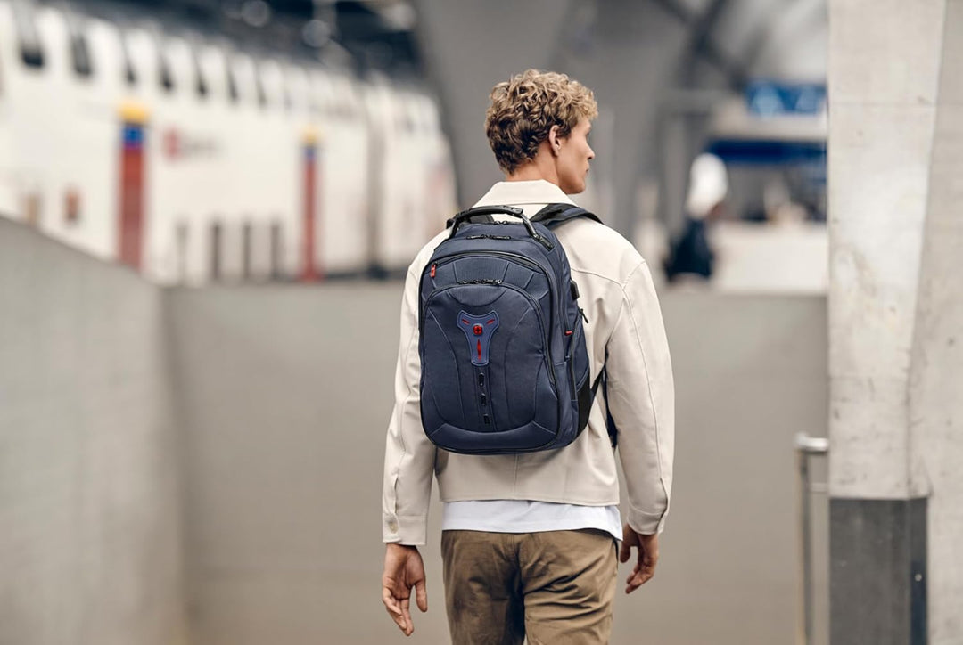 WENGER Pegasus Deluxe Laptop-Rucksack, Notebook 14 bis 16 Zoll, Tablet bis 10 Zoll, 25 l, Damen Herr