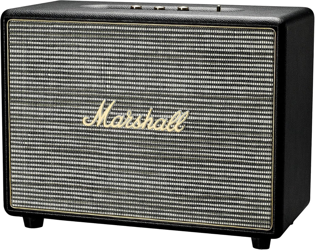 Marshall Woburn Bluetooth Lautsprecher (Bluetooth 4.0 aptX, RCA, Optischer Eingang) schwarz