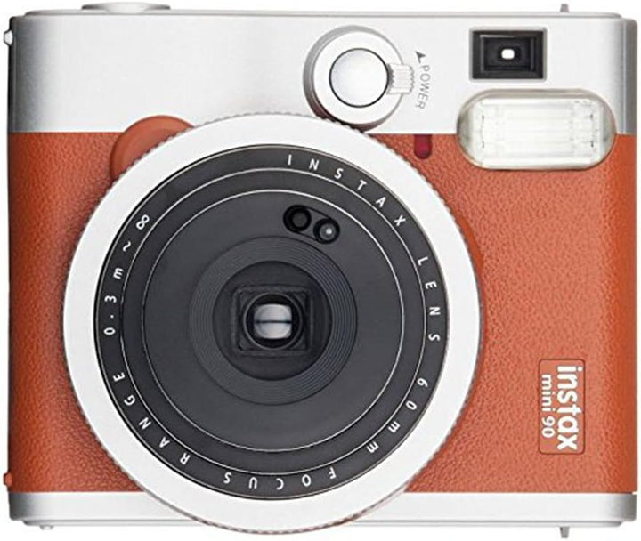 INSTAX Mini 90 Neo Classic Kamera, Braun Braun Kamera, Braun Kamera