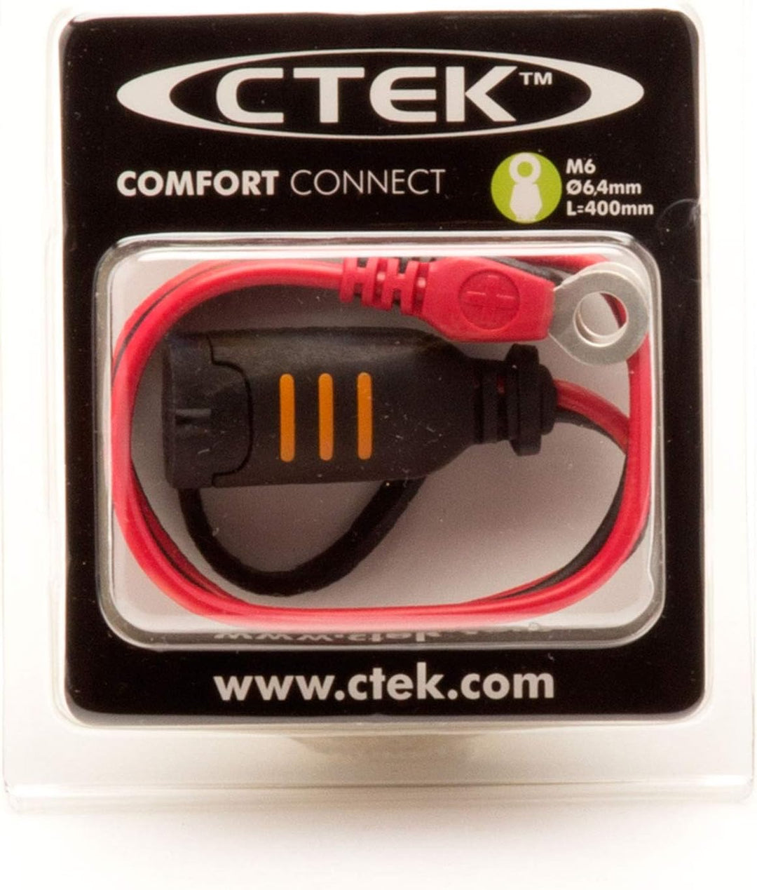 CTEK MXS 5.0 Batterieladegerät Mit Automatischer Temperaturkompensation, 12V 5.0 Amp & Comfort Conne