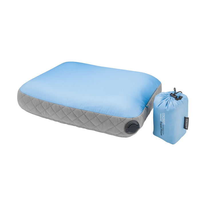 Cocoon Air-Core Ultralight Kissen, Light-Blue-Grey, 35x45 cm
