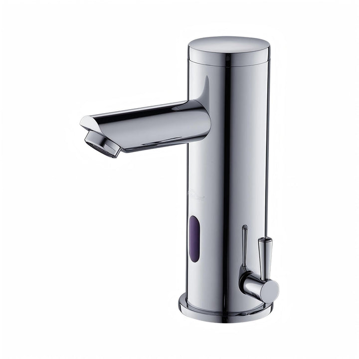 Auralum Automatischer Sensor Wasserhahn Infrarot badarmaturen waschtischarmatur Mischbatterie 18,2cm