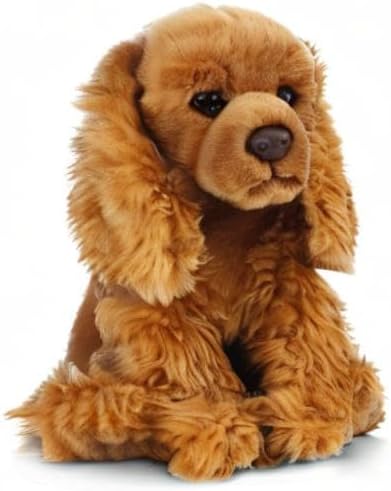 Living Nature AN493 Plüschspielzeug für Hunde und Welpen, Spaniels, Honig, Bundle Cockerspaniel Bund
