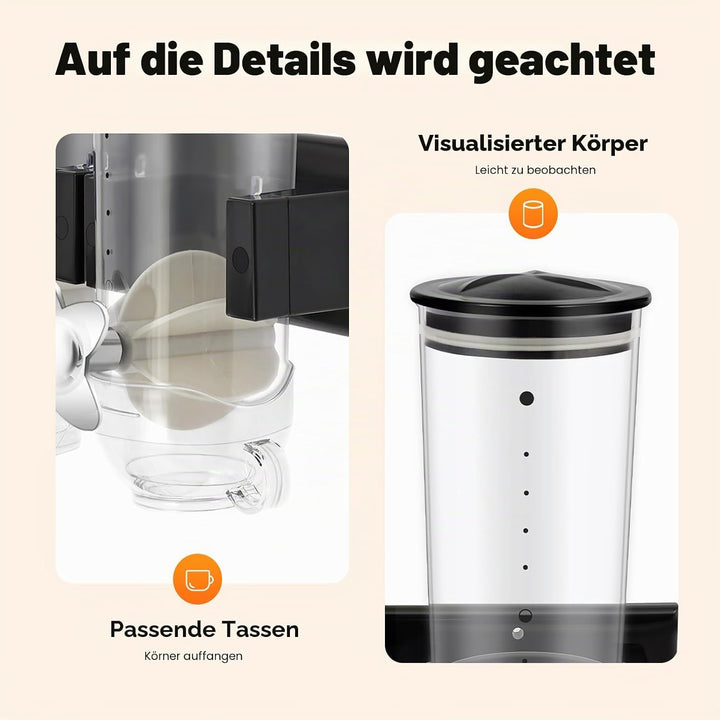 3L Müslispender Cerealienspender, Kunststoff Food Dispenser Cereal Containers, Cerealienspender Snac