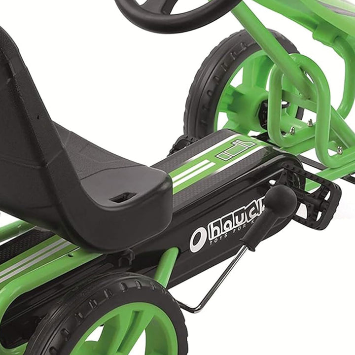 hauck Go-Kart Speedster für Kinder ab 4 Jahren bis 50 kg Köpergrösse 90-110 cm, Tretauto mit Handbre