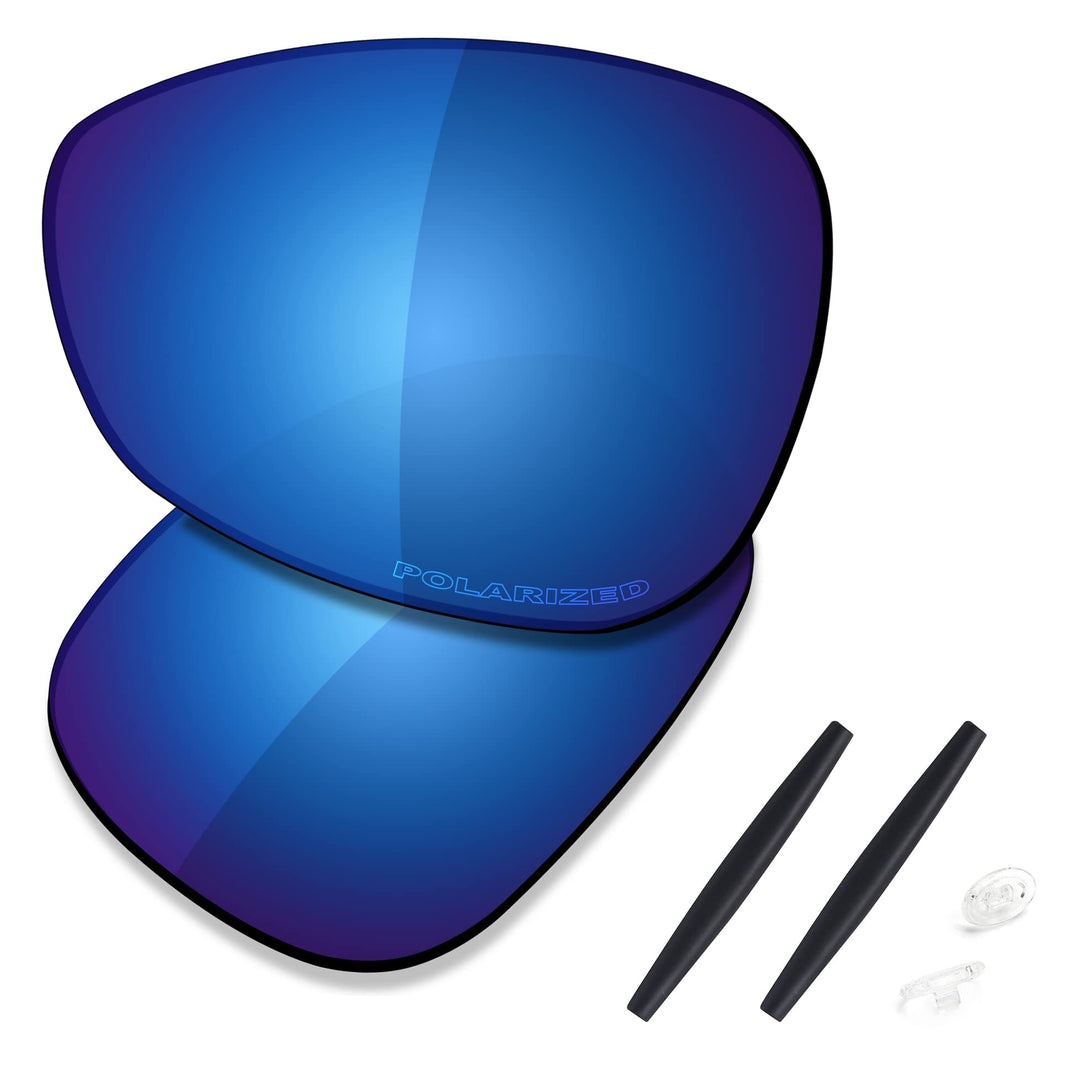 Saucer Premium Ersatzgläser für Oakley Crosshair 1.0 (2005) Sonnenbrillen High Defense - Midnight Bl