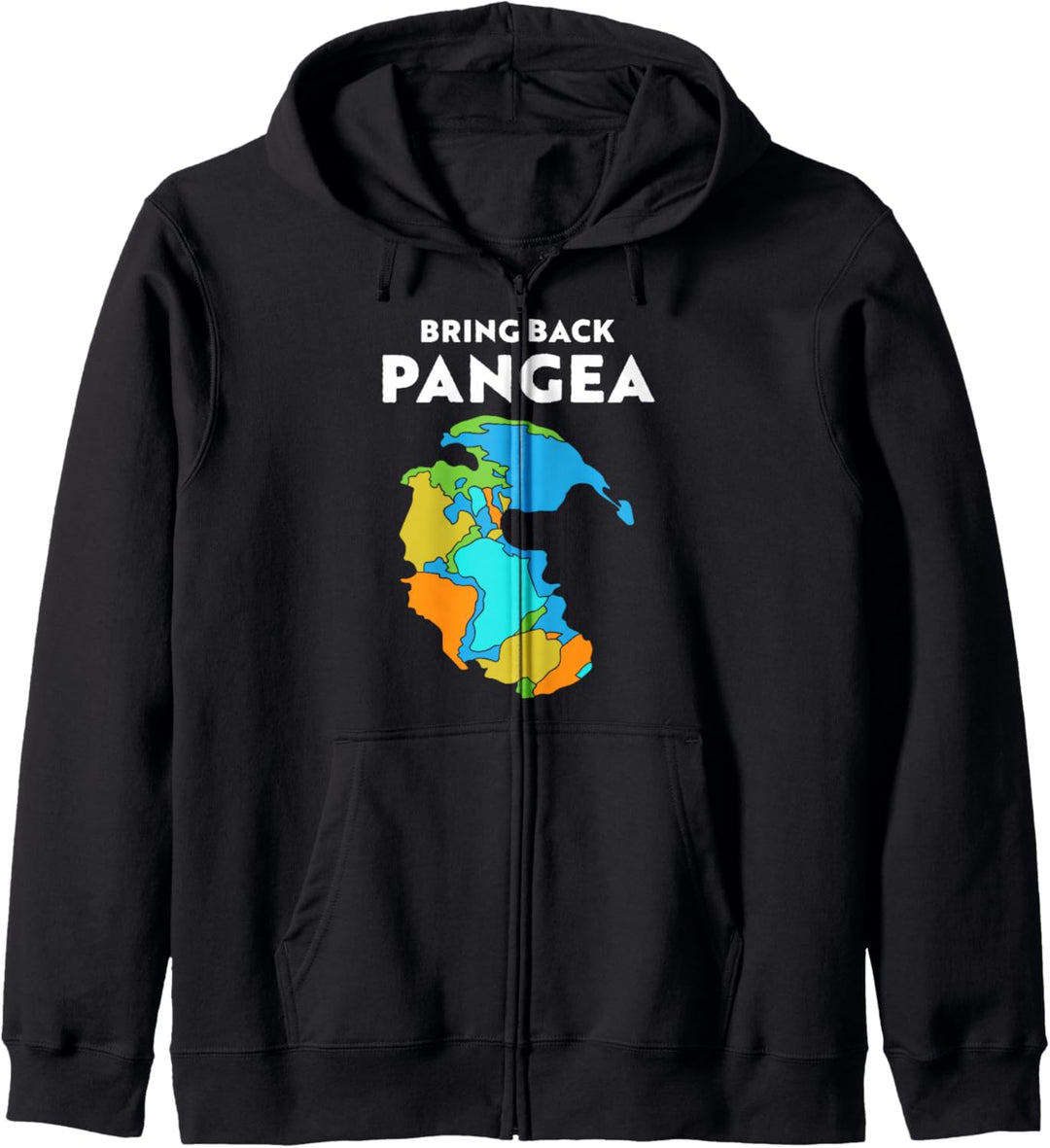 Geographie Geschenk Geologie Wiedervereinigung Pangaea Kapuzenjacke