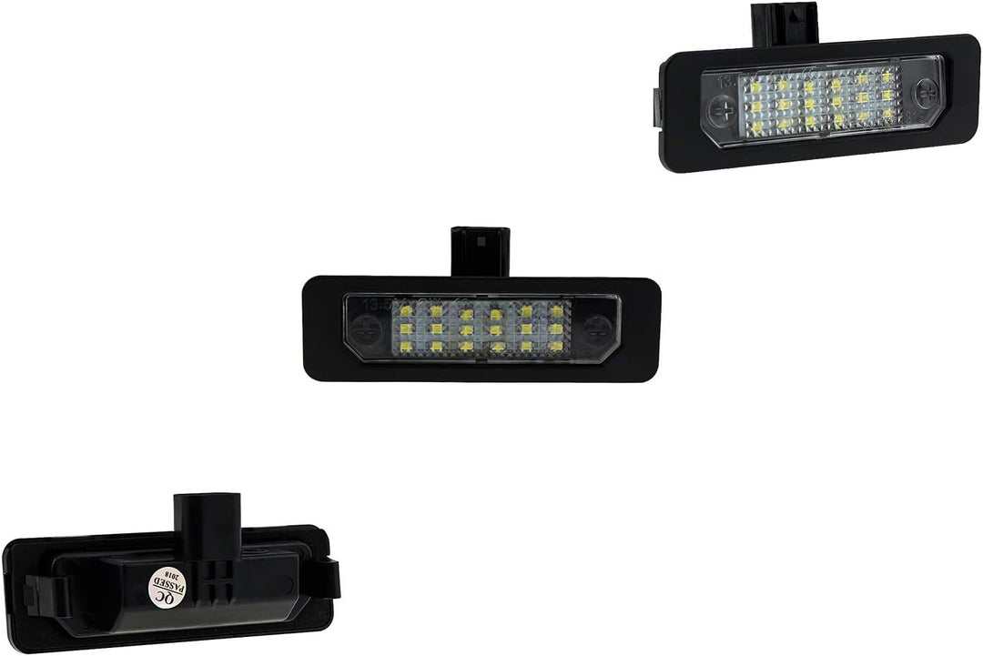 LETRONIX SMD LED Kennzeichenbeleuchtung Module geeignet für Mustang 2010-2014 mit E-Prüfzeichen