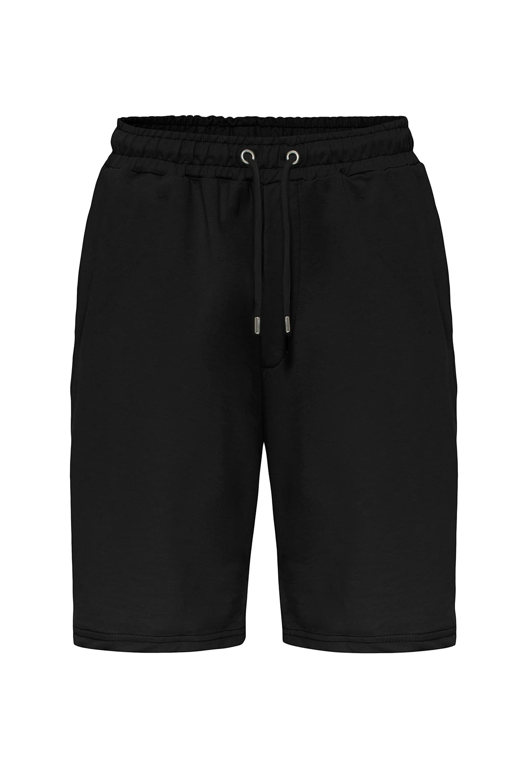 Redbridge Shorts für Herren Kurze Hose Sweat-Pants Sporthose Freizeithose Bermuda Capri S Schwarz, S