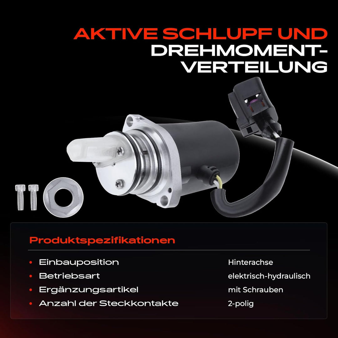 Frankberg Pumpe Vorladepumpe AWD für Kuga I S40 II 544 S60 I 384 S80 I TS XY S80 II 124 V50 545 2.0L