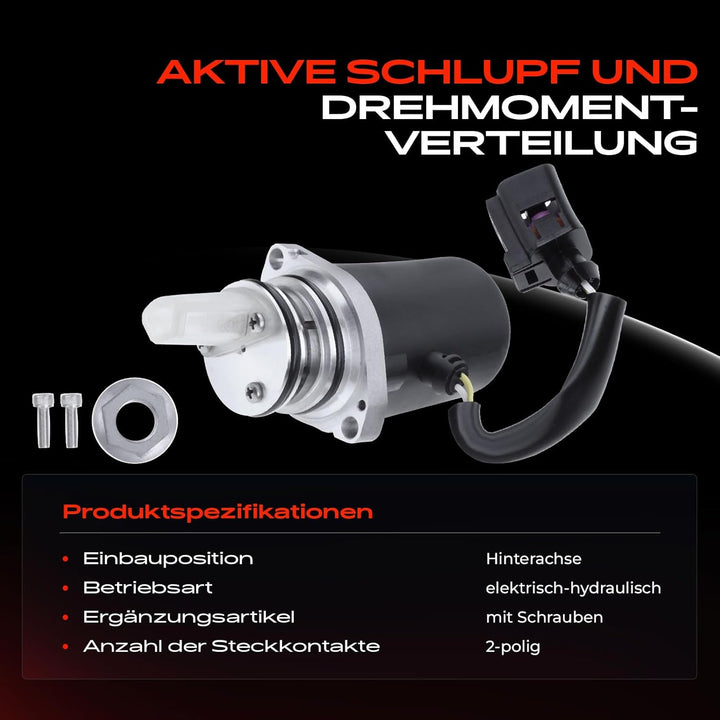 Frankberg Pumpe Vorladepumpe AWD für Kuga I S40 II 544 S60 I 384 S80 I TS XY S80 II 124 V50 545 2.0L