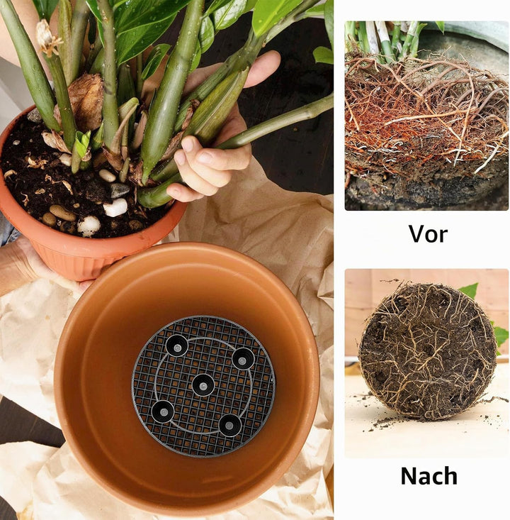 Topfpflanzen Ständer, 9 Stück Topfpflanzenständer 30CM, Pflanzenständer, Blumentopf Ständer, Drainag