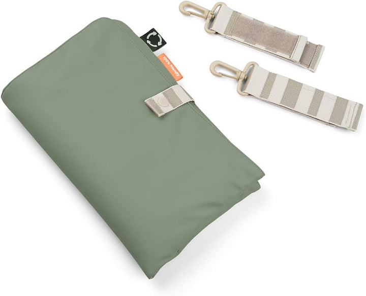 Done by Deer Gesteppte Wickeltasche - Wickelunterlage und zwei Haken für den Kinderwagen enthalten -