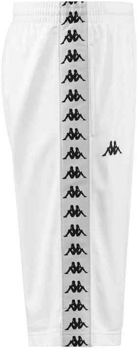 Kappa Mens 3500920-A04_XS Shorts, White