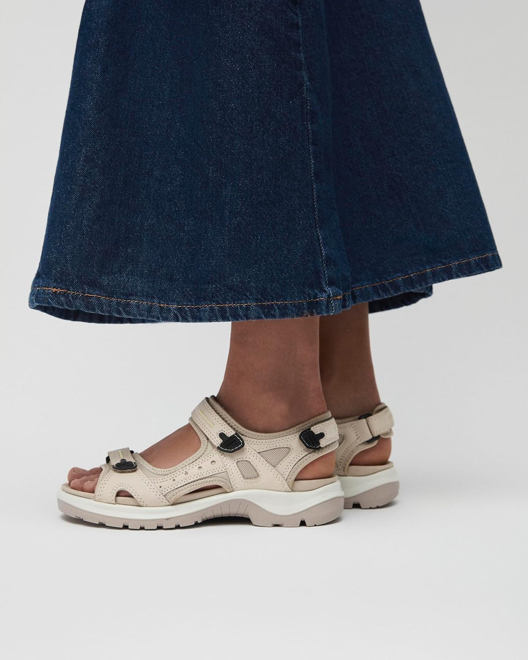 ECCO Damen OFFROAD YUCATAN Sandalen 35 EU Beige, 35 EU Beige