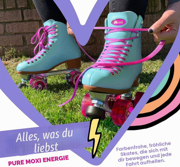 Moxi Beach Bunny Quad Rollschuhe, Periwinkle 2, 2