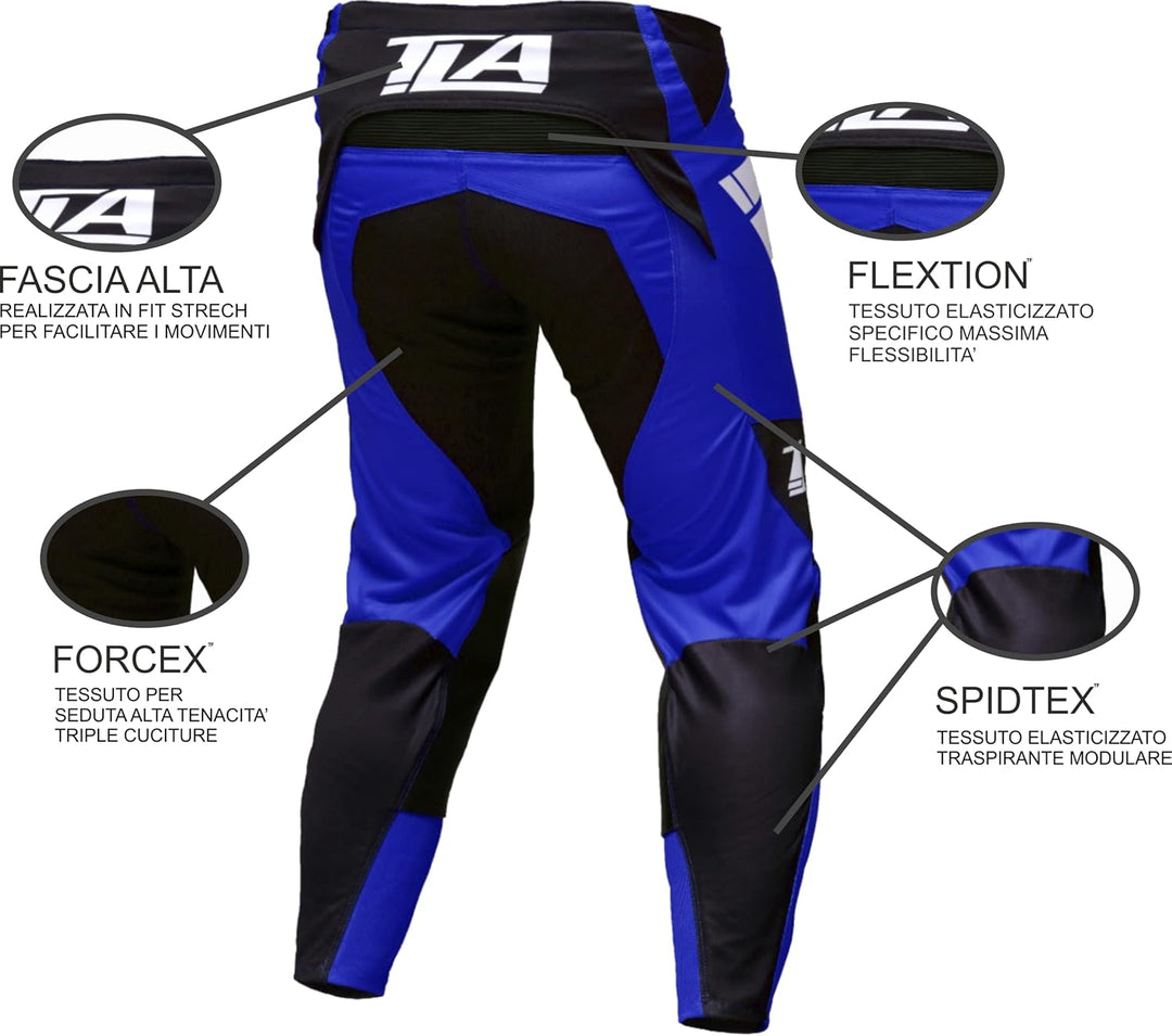 TLA Enduro und Motocross Reaktion MX Hose | Motorrad- und Quad-Hosen | Motorradbekleidung | Motocros