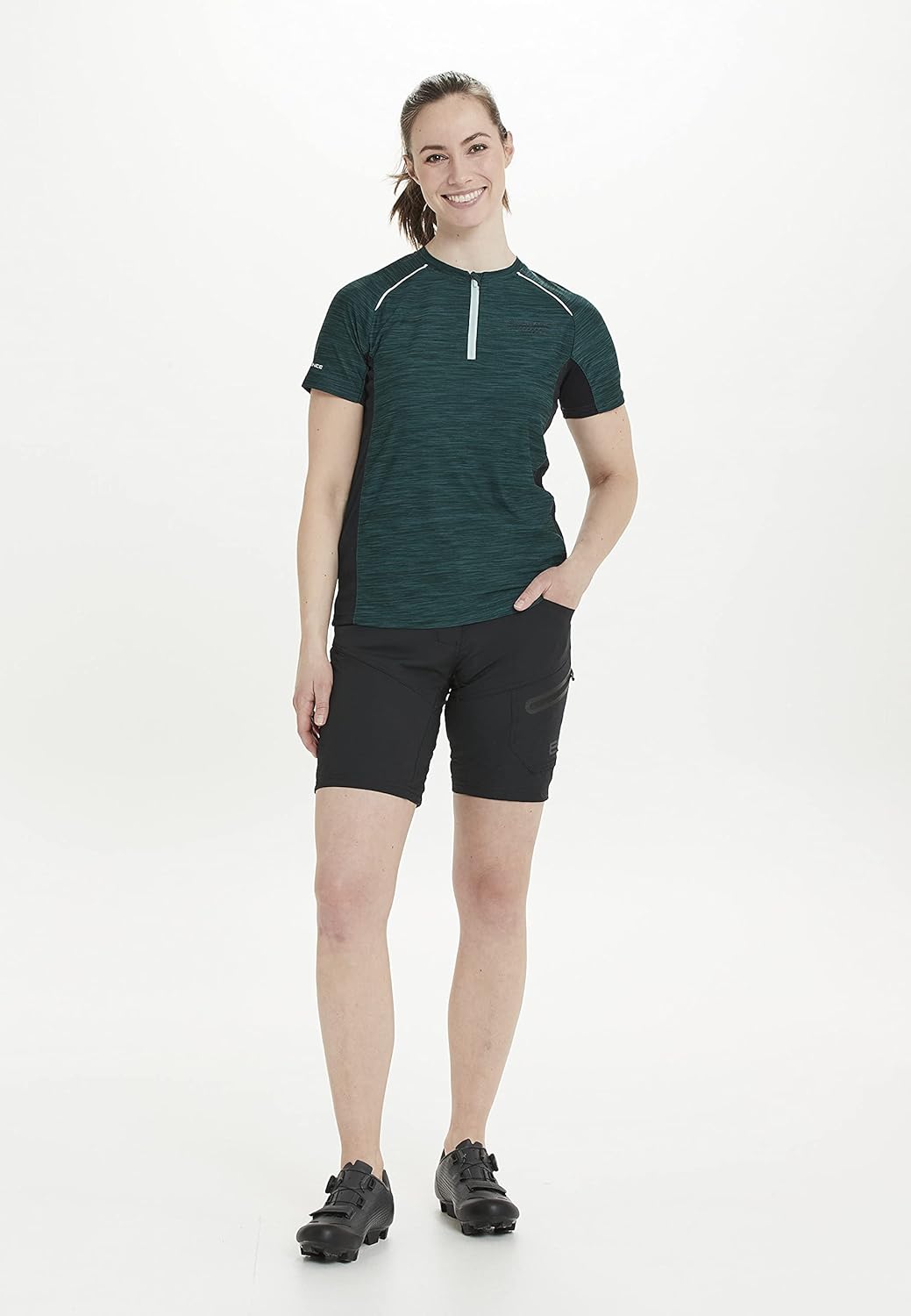 endurance Damen Radhose Jamilla W 2 in 1 Shorts 34 1001 Black, 34 1001 Black