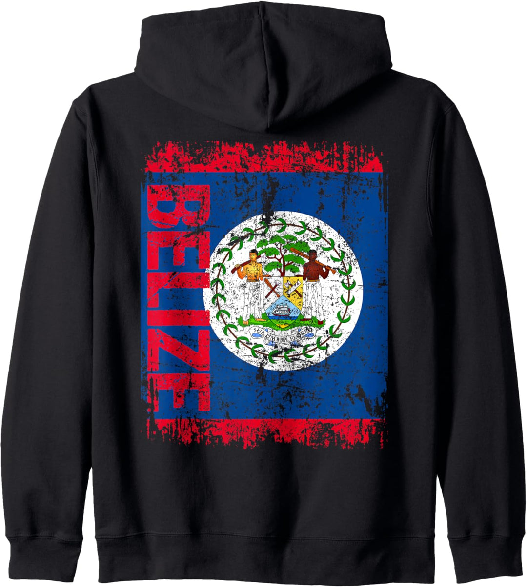 BELIZE Flagge | Damen Herren Kinder BELIZE Kapuzenjacke