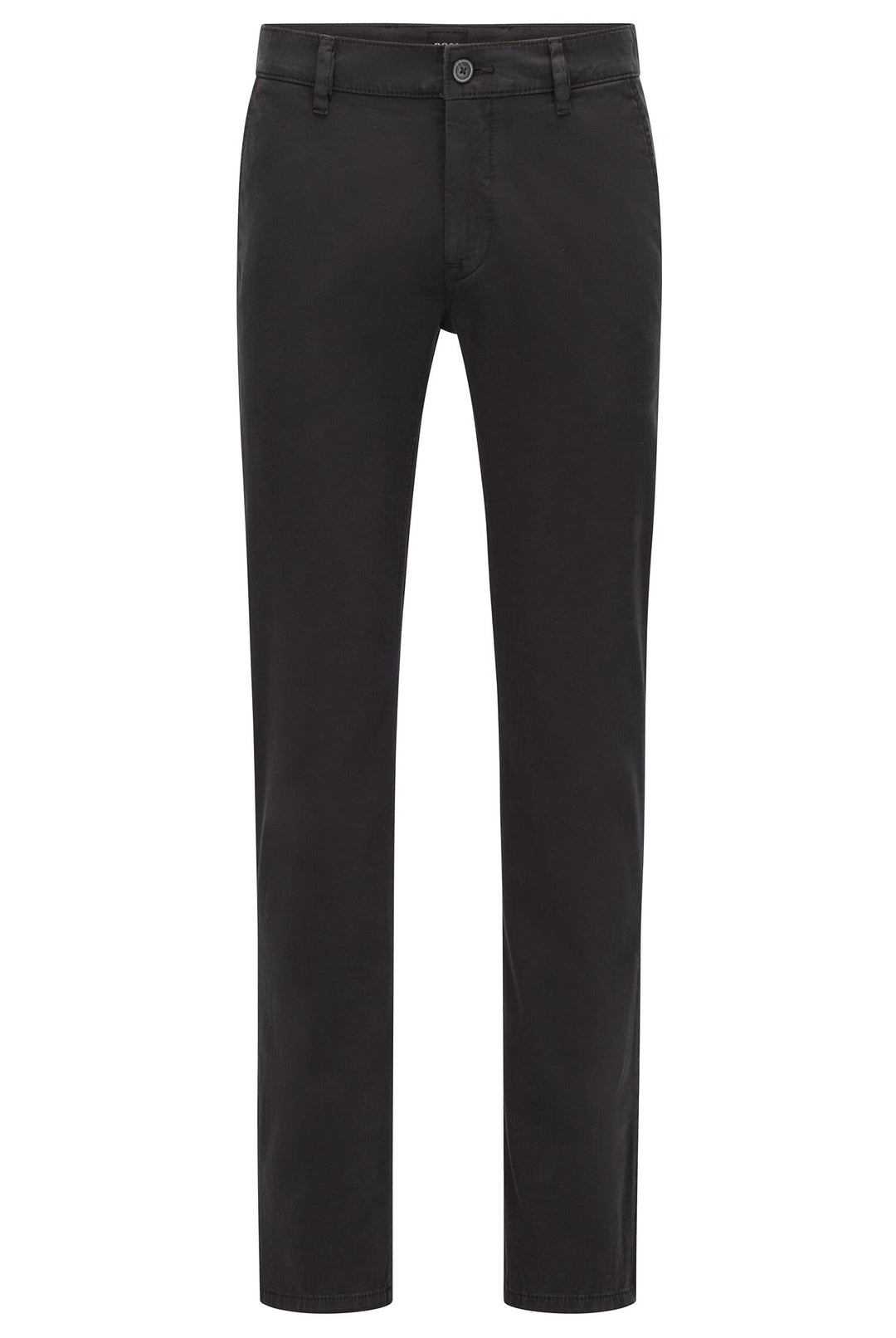 BOSS Herren Schino-Slim D Slim-Fit Hose aus elastischem Baumwoll-Satin 34 Black001, 34 Black001