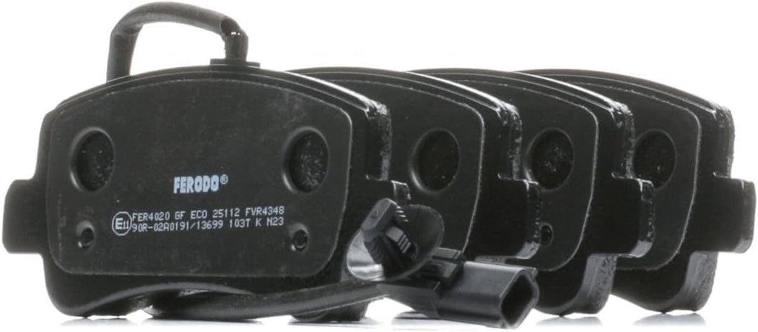 Ferodo FVR4348 PREMIER Bremsbelagsatz, Scheibenbremse - (4 Stück)