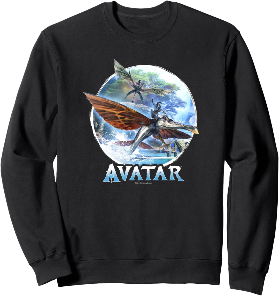 Avatar: The Way of Water Banshee Flight Water Circle Sweatshirt