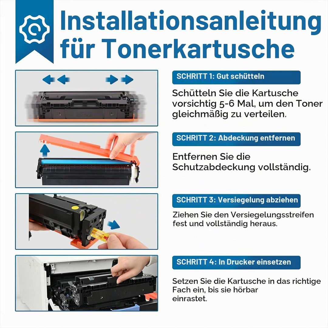 PINALL 067 Kompatible Tonerkartusche für Canon 067 067H für i-SENSYS LBP633cdw LBP631cw MF655cdw MF6