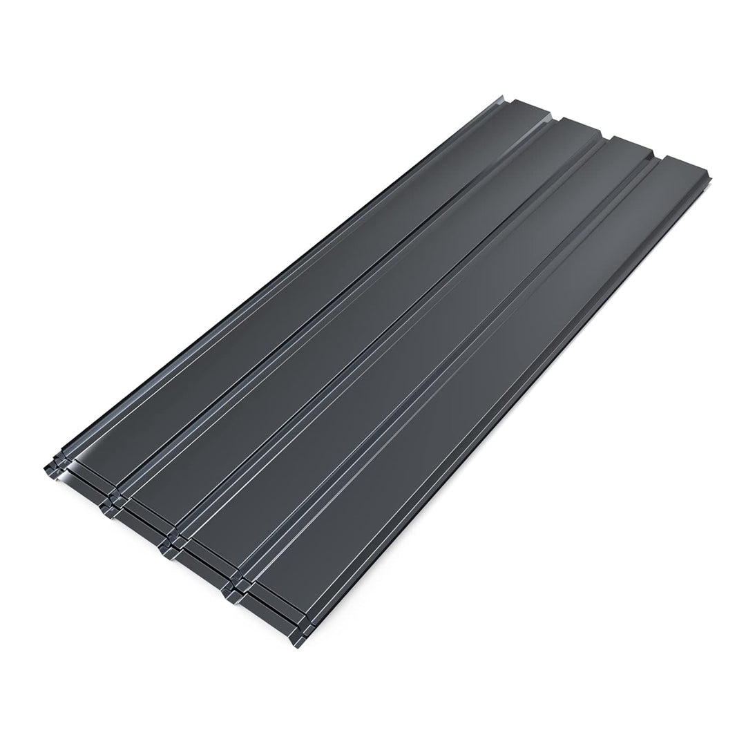 Mondeer Dachblech, Dachbleche Trapezblech, 12PCS Metall Dachdeckung Stahlblech Formblech Platten 115