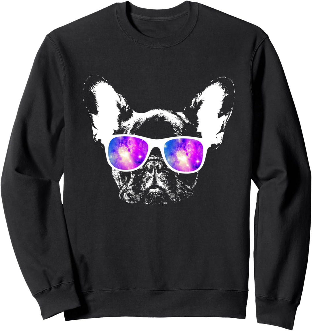 French Bulldog Vintage Retro Frenchie Dog Mom Frenchie Dad Sweatshirt