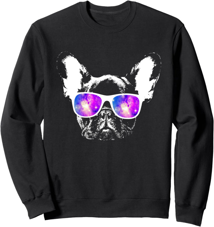 French Bulldog Vintage Retro Frenchie Dog Mom Frenchie Dad Sweatshirt