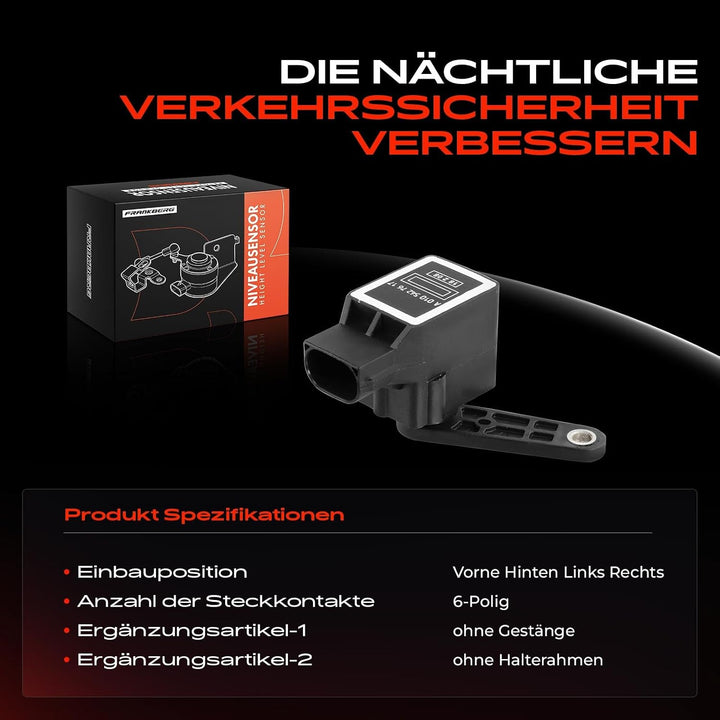 Frankberg 3x Niveausensor Vorne oder Hinten für CLS C219 E-Klasse W211 E-Klasse T-Model S211 S-Klass