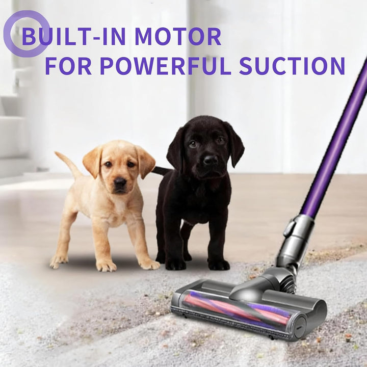 Bürste kompatibel für Dyson V6 DC58 DC59 DC62 DC72 DC74 SV04 SV06 SV09, Ersatzteile Bodendüse Zubehö